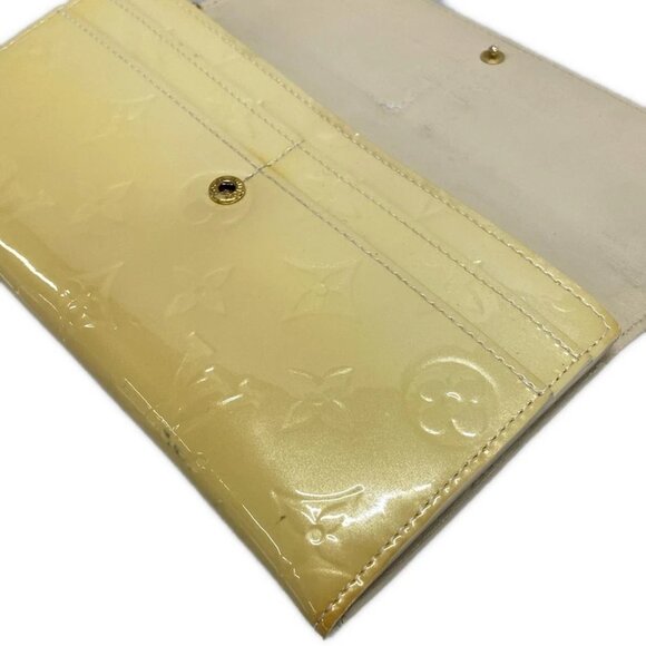 LOUIS VUITTON Pochette Porte Monet Bier Soft Beige Monogram Vernis - 152-071125 - Picture 5 of 9